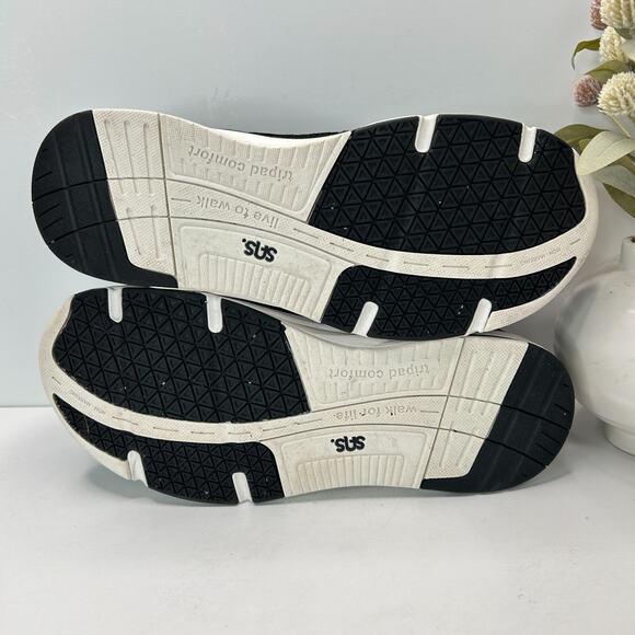 SAS Tour Mesh Nova Lace Up Sneakers Black Tripad Comfort 20376679 Women 12 Wide3 - Picture 7 of 8